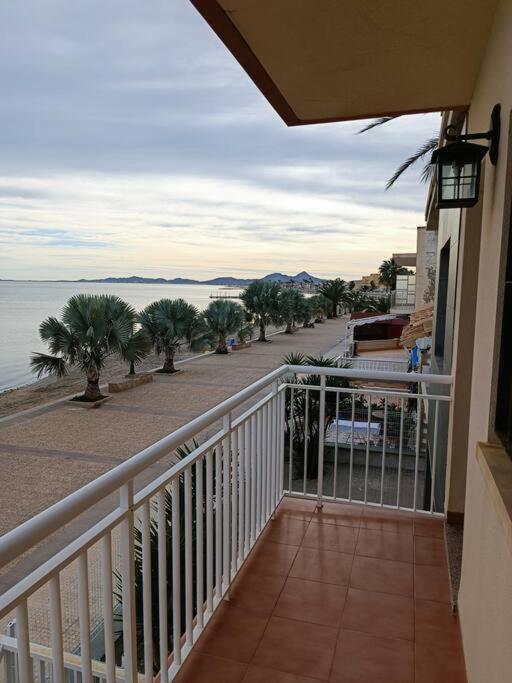 Top Floor Apartment Beachhouse, Beautiful Sea View, On The Beach! Cartagena Eksteriør billede