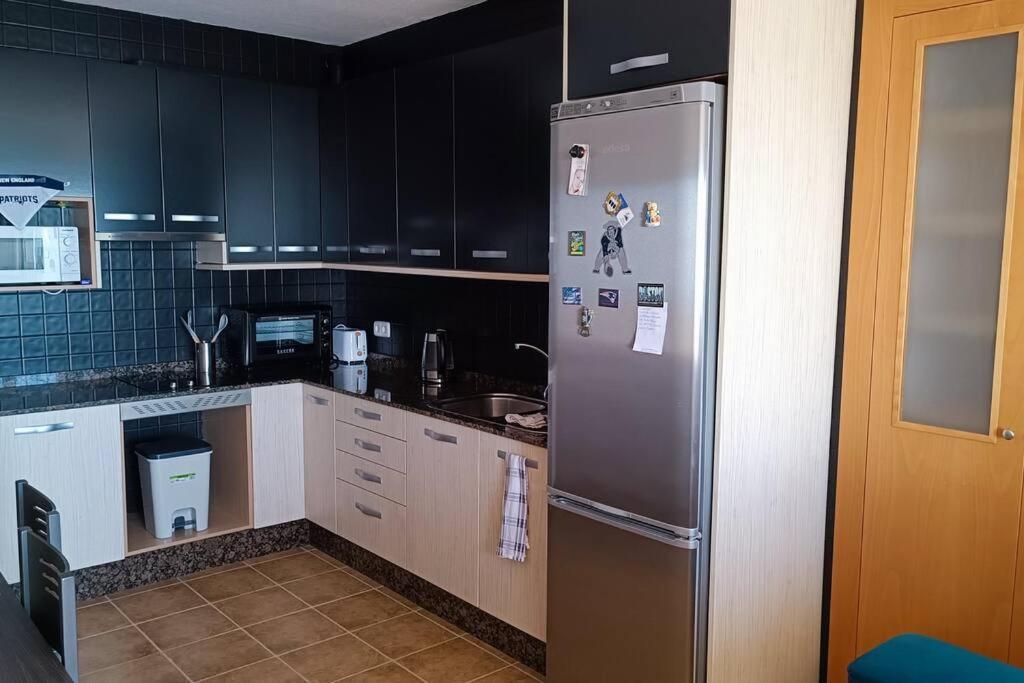 Top Floor Apartment Beachhouse, Beautiful Sea View, On The Beach! Cartagena Eksteriør billede